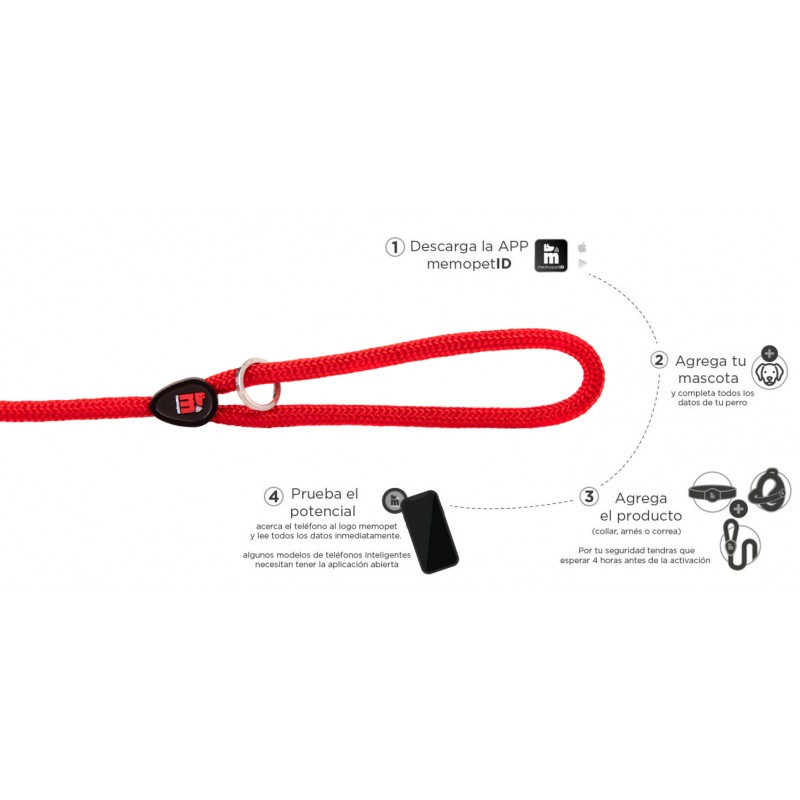 Correa Memopet NFC Negro - Imagen 4
