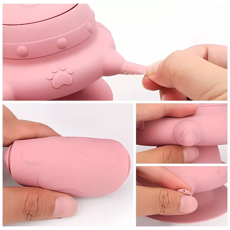 Biberón de silicona para cachorros - Imagen 2