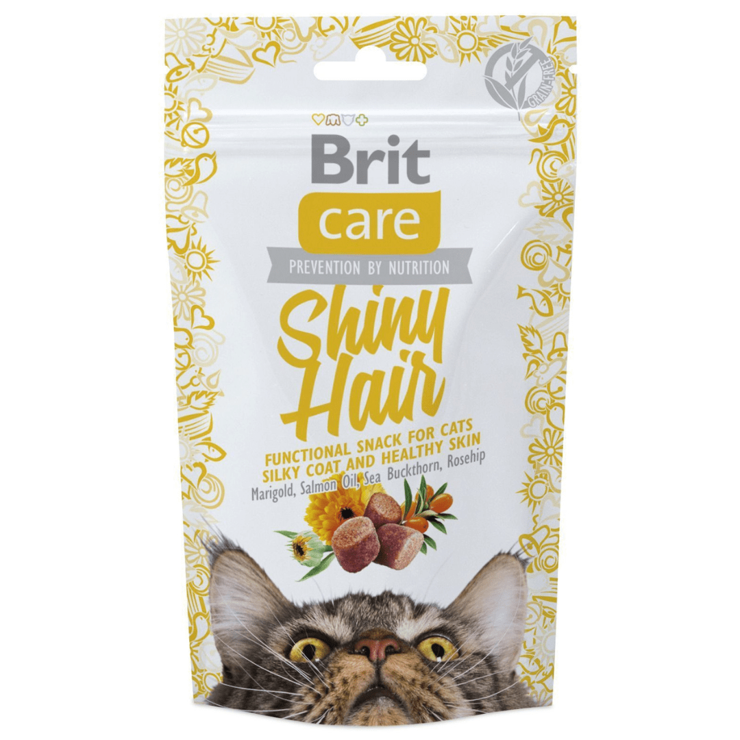 Brit Care Cat snack Shiny Hair 50gr