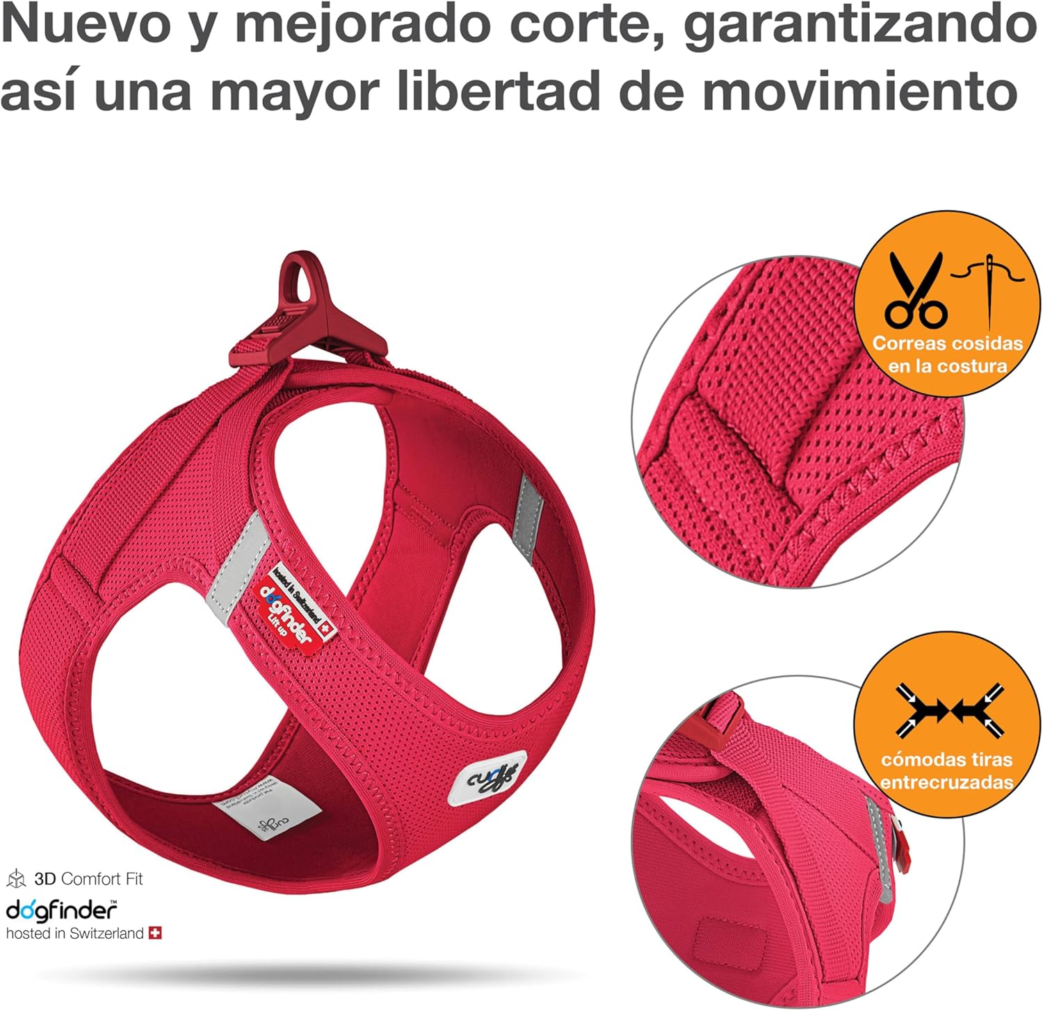 Arnés Curli Air Mesh para perros pequeños y medianos - Imagen 4