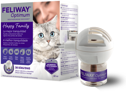 Feliway Optimum Antiestrés para Gatos Recambio 48ml - Imagen 4
