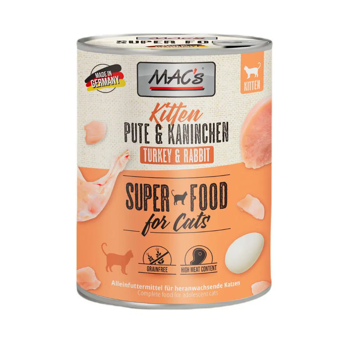 MAC’s Gato Kitten Pavo y Conejo