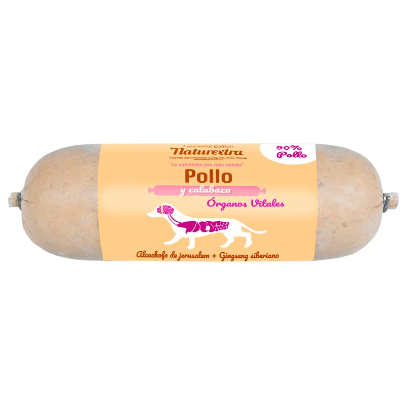 Naturextra Salchicha Organos Vitales