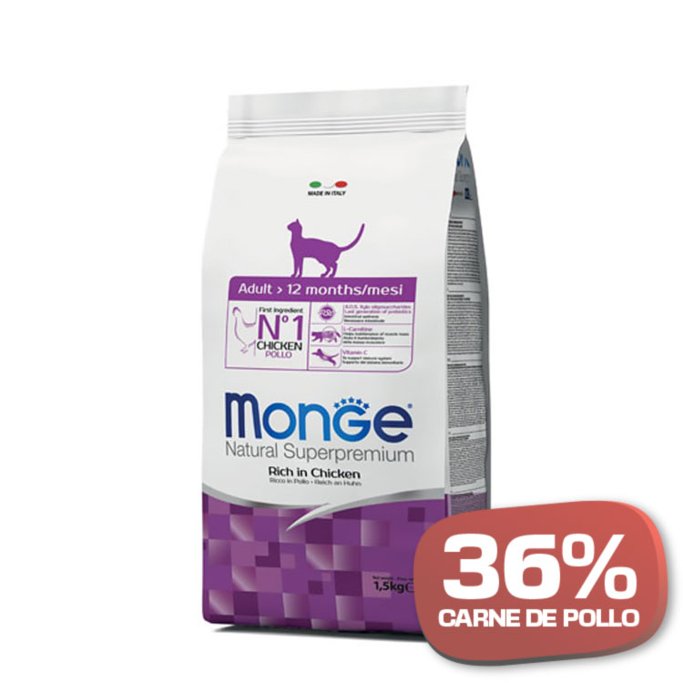 Pienso con pollo para gatos adultos – 1,5Kg - Imagen 3