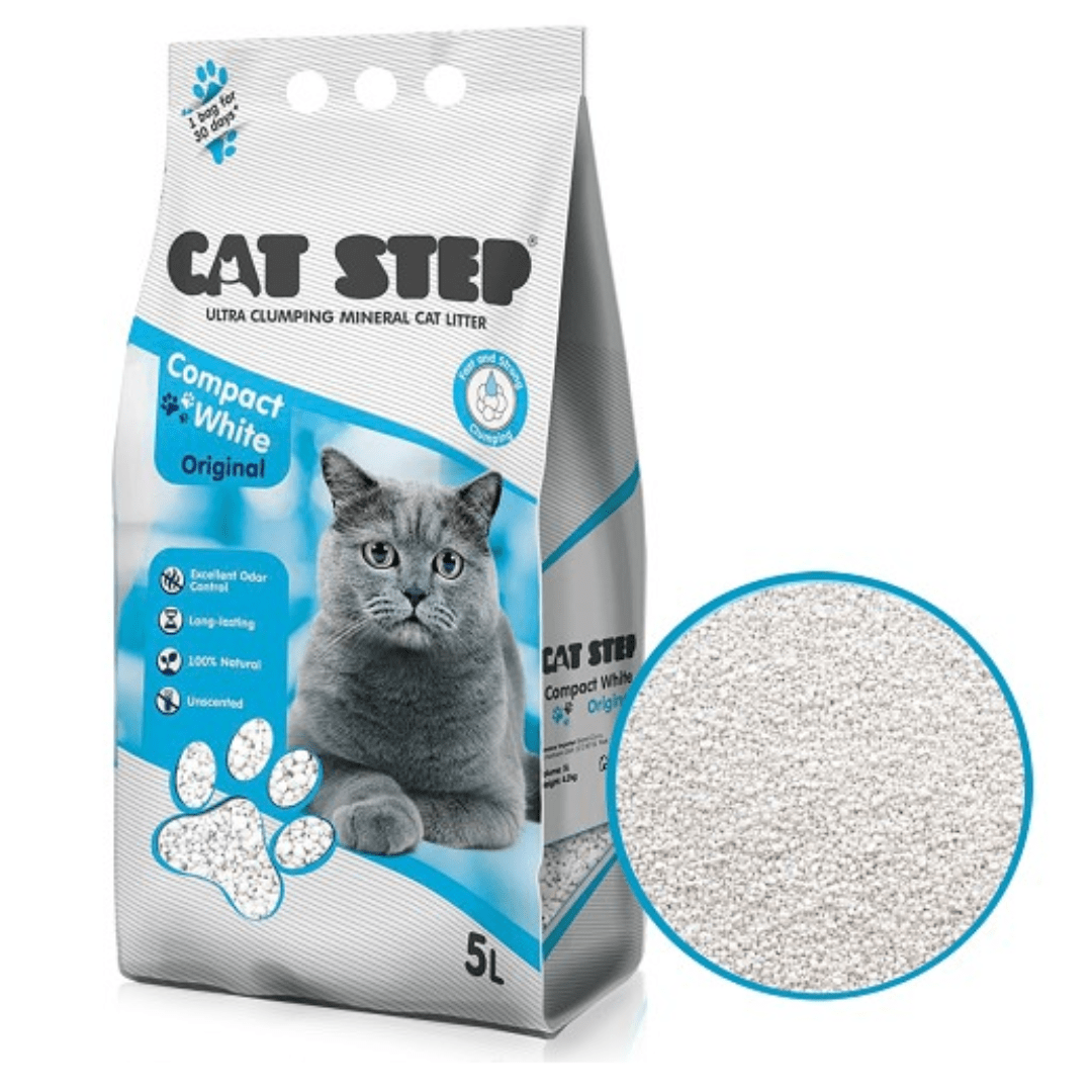 Cat Step Compact White Original