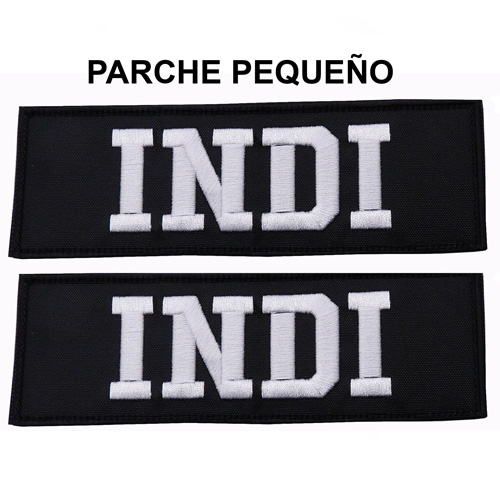 Parches 8 x 2 cm de loneta de nylon personalizado para Arneses de perros pequeños
