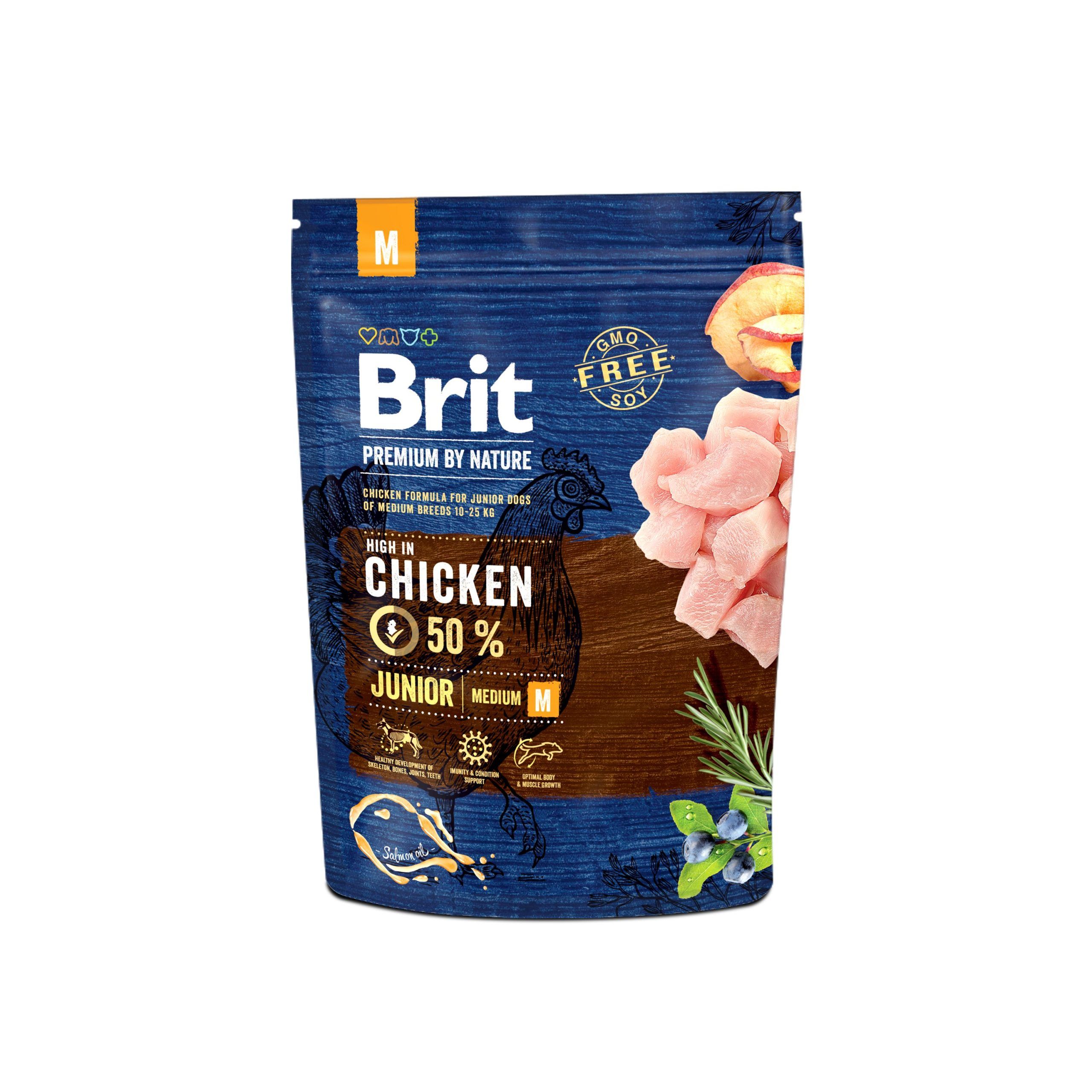 Brit Premium By Nature Junior Medium pienso para perros - Imagen 2