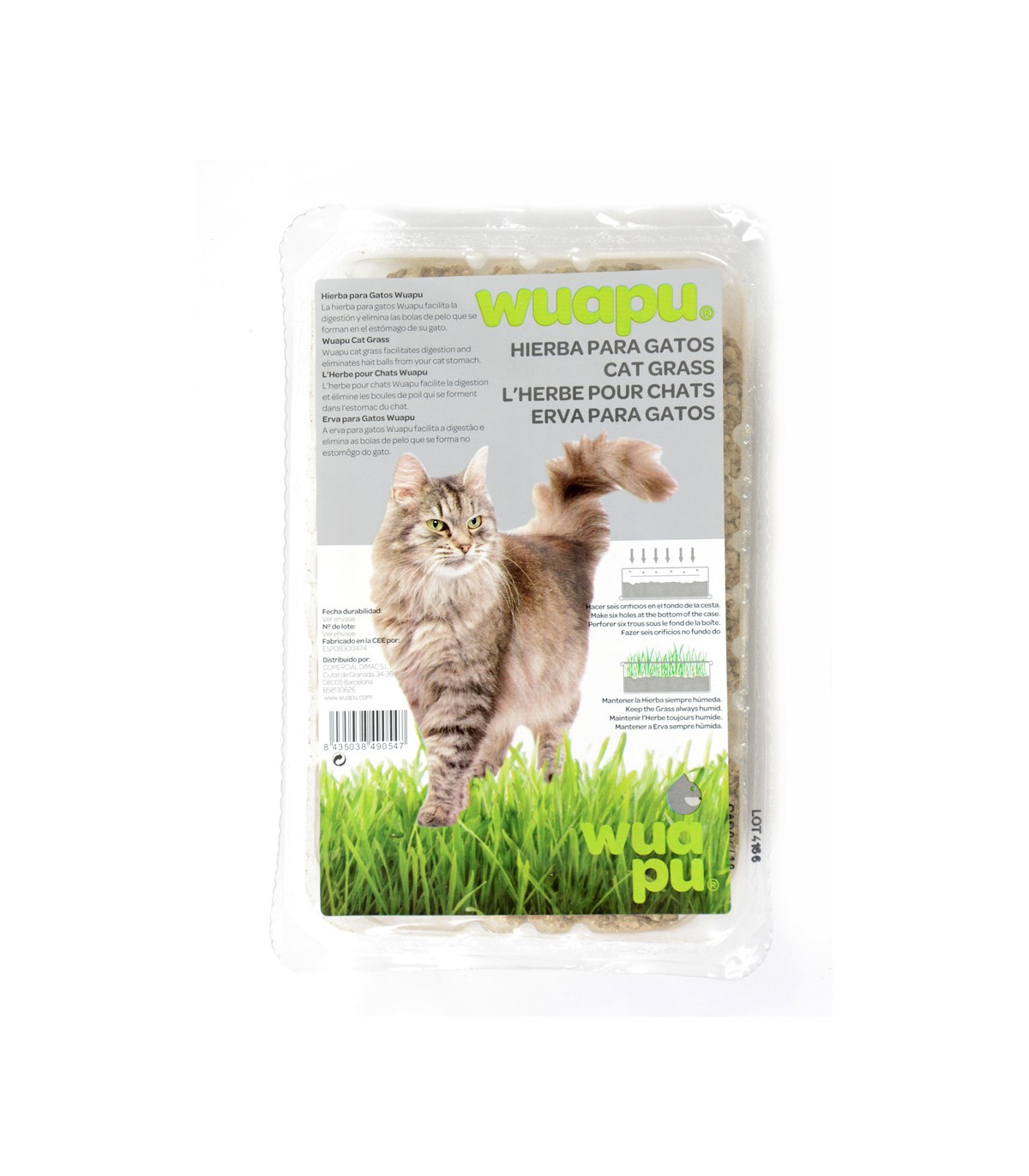 Wuapu hierba para gatos