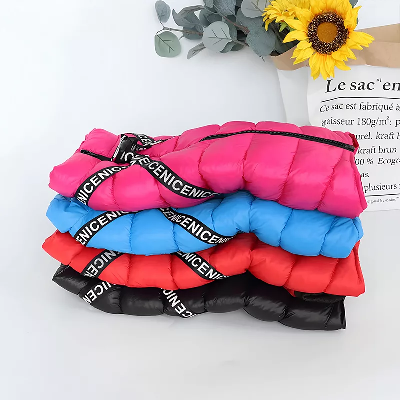 Abrigo de Invierno para Perro, Chaqueta Acolchada con Arnés - Imagen 2