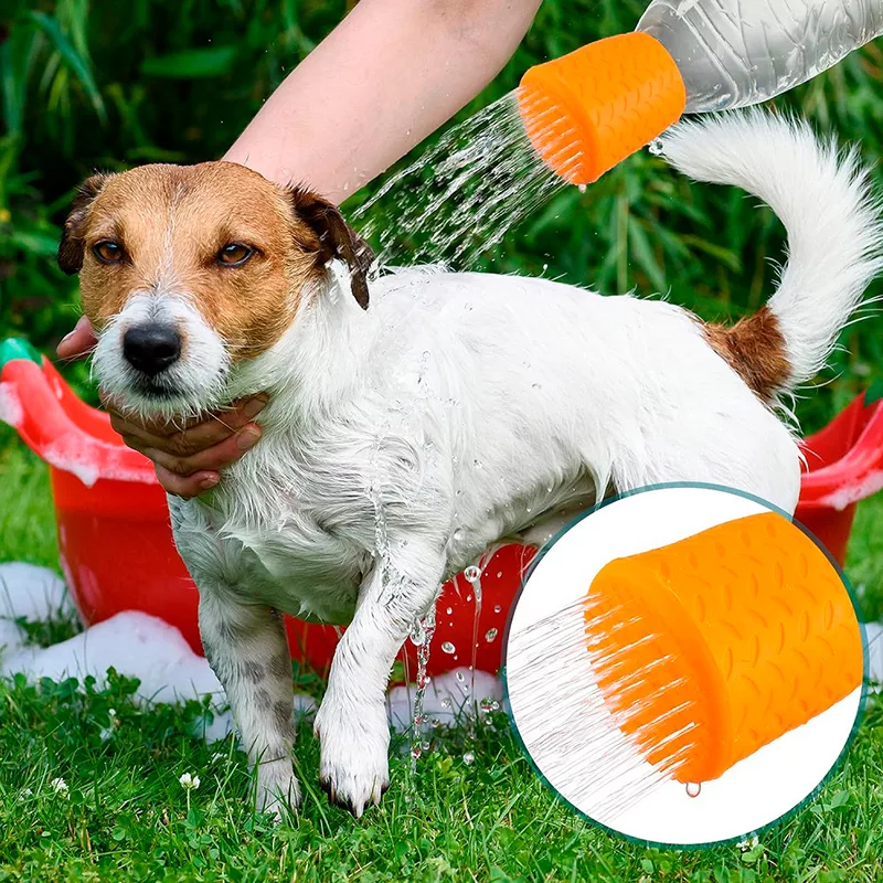 Cabezal de Ducha de Silicona para Perros de Exterior - Imagen 4