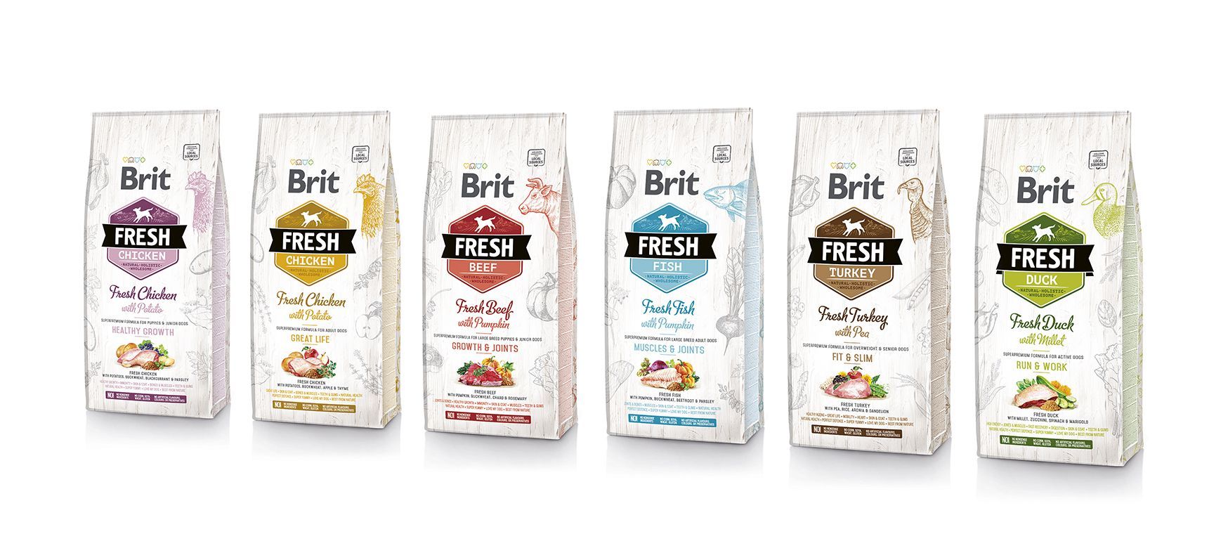 Brit Fresh Pavo con guisantes LIGHT FIT & SLIM - Imagen 4