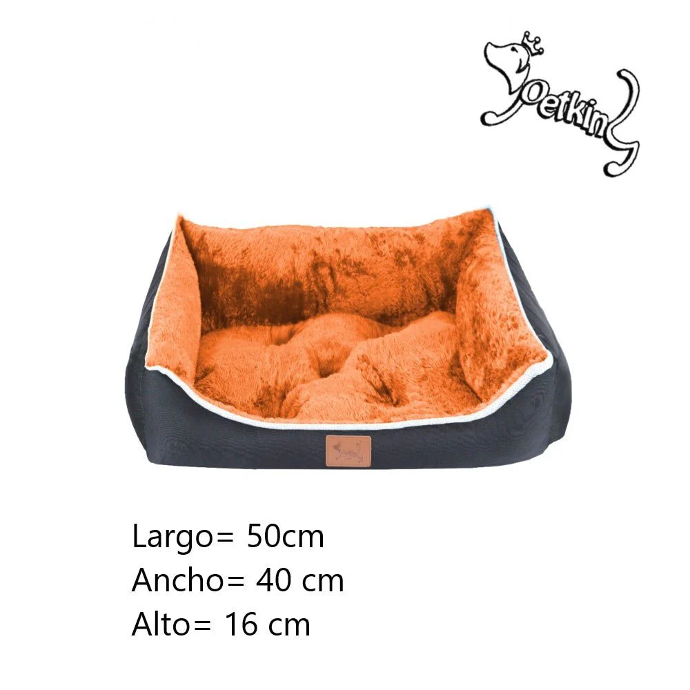 Cama Cuna Mascotas Naranja 3 Tamaños - Imagen 4
