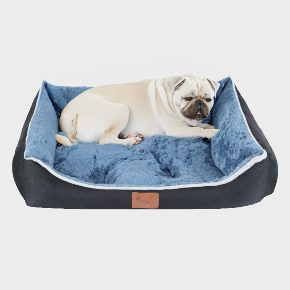 Cama Cuna Perros Azul 3 Tamaños - Imagen 2