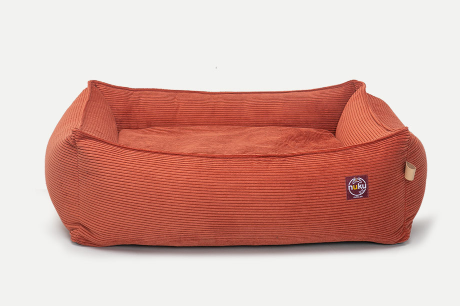 Cama para perro Cotelé Terracota