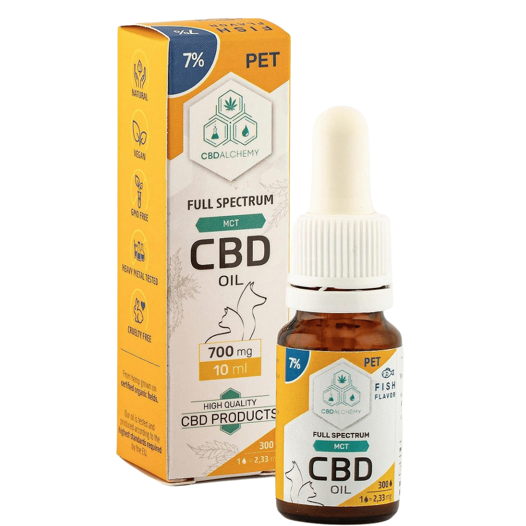 CBD para perros y gatos (al 7%)