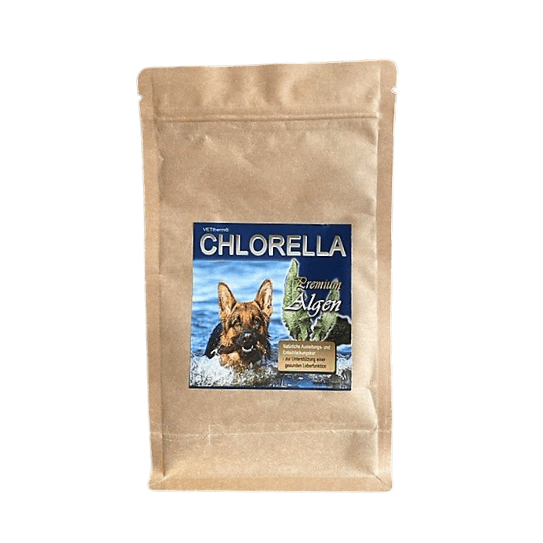 Chlorella en polvo para perros y gatos