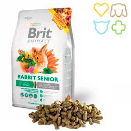 Brit Animals Conejo Senior Complete 1,5kg