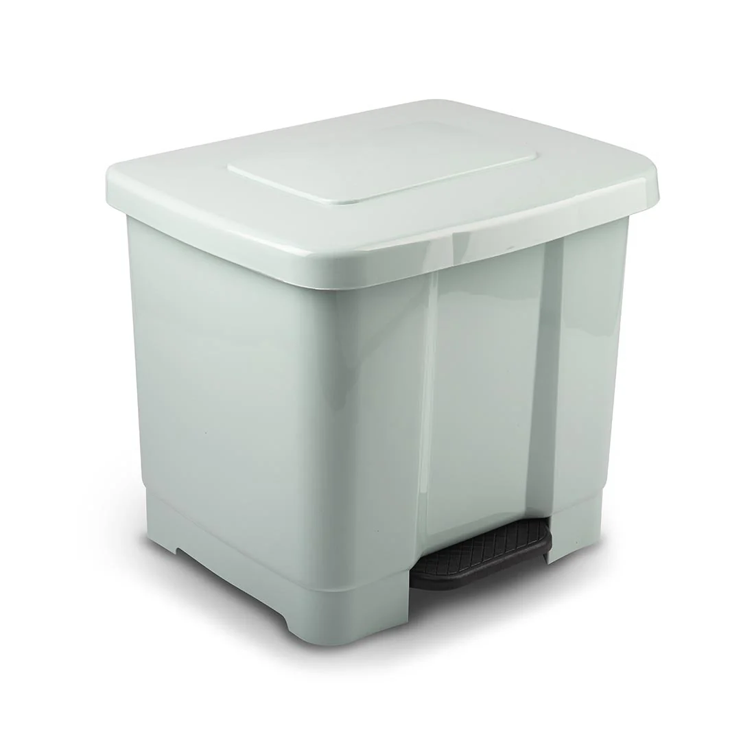 Cubo Basura Reciclaje Plástico Pedal 35 Litros - Imagen 6