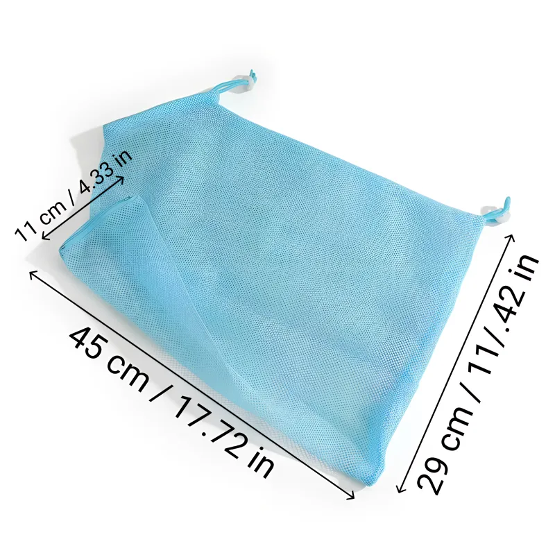 Bolsa de sujeción de malla para gatos para lavar y cortar uñas - Imagen 3