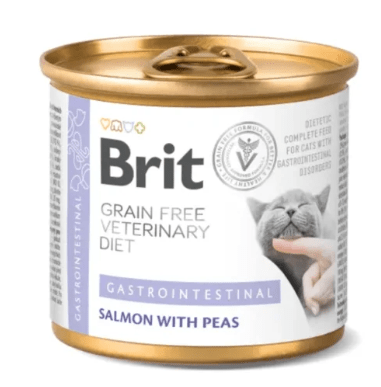 Brit GF Veterinary Diet Gato Latas Gastrointestinal 6*200 g