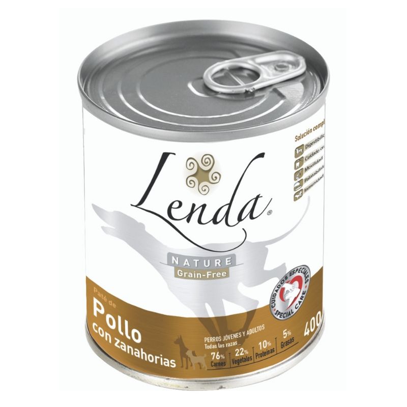 Lenda Lata Pollo Sin Cereales 400gr