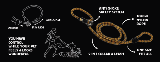 Kiwi Leash todo en uno correa para perro 5 Modelos - Imagen 5