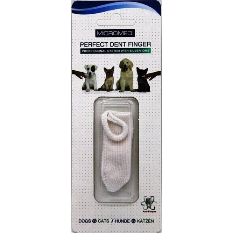 Dedal limpiador dental con plata coloidal