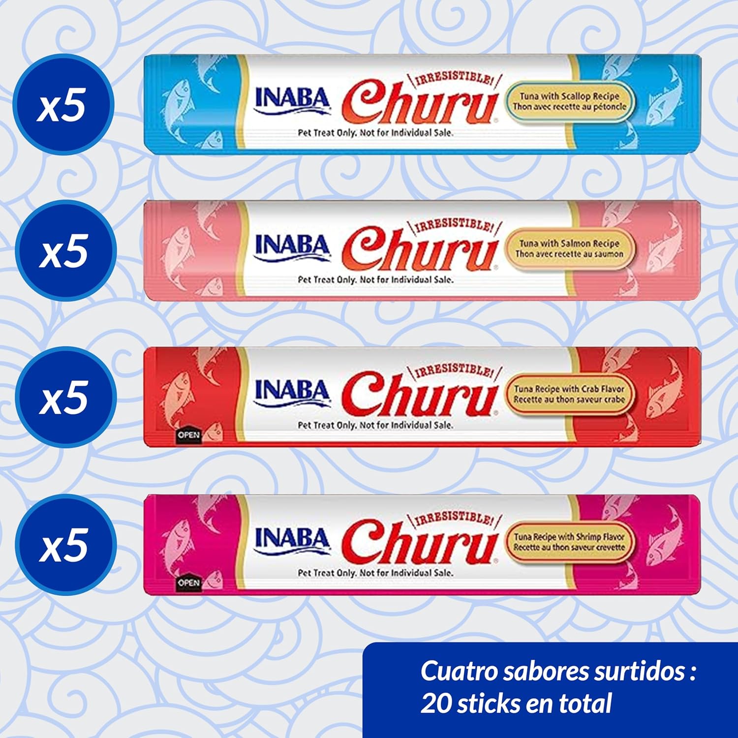 Churu Cat Variedades Atún Marisco - Imagen 3