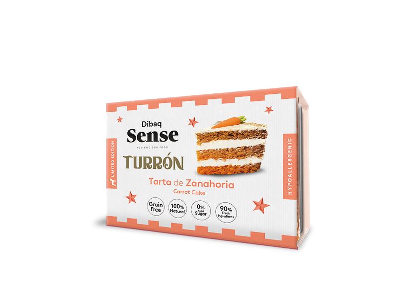 Dibaq Sense Turrón Tarta Zanahoria