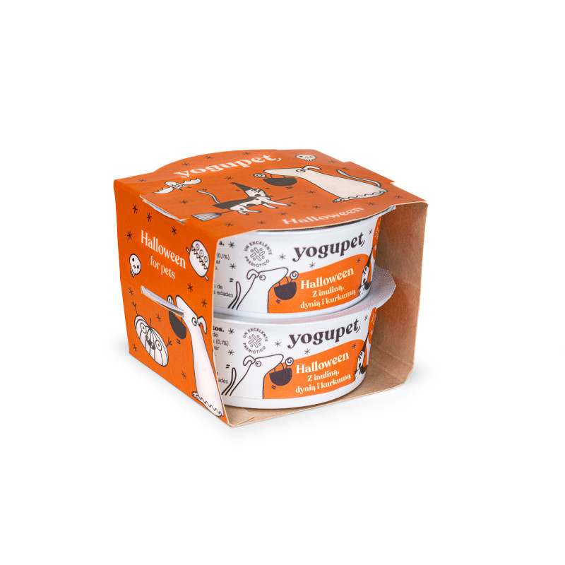 Yogupet Yogur Calabaza Halloween Perros y Gatos - Imagen 2
