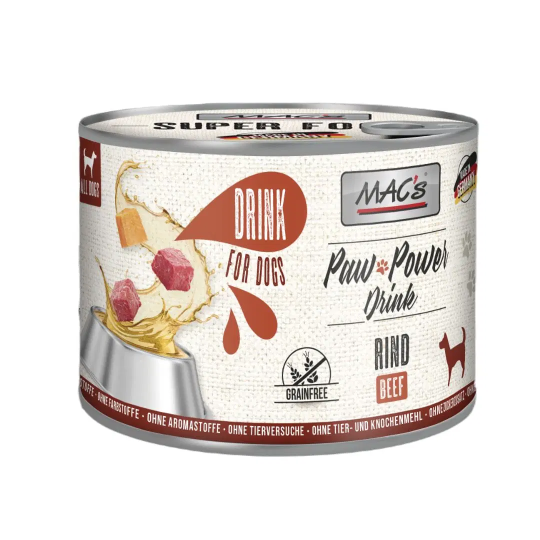 MAC’s Perro Paw Bebida Energética Vacuno