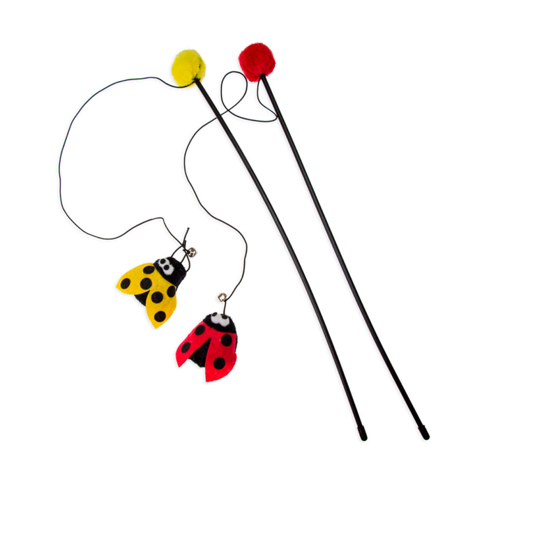 Karlie Caña para gatos Happy Escarabajo